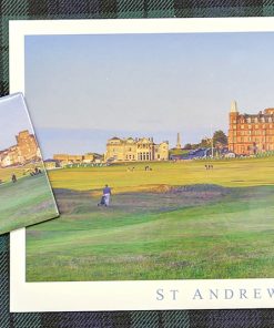 Magnet and postcard gift set St Andrews Golf