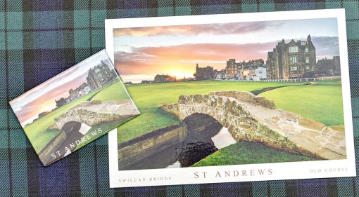Sunrise Behind the Royal and Ancient Clubhouse st andrews git sets